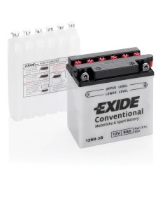 BATTERIA 9Ah 85A EXIDE MOTO CONVENTIONAL CARICA