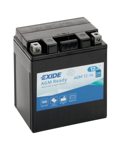 BATTERIA 12Ah 210A EXIDE MOTO AGM READY