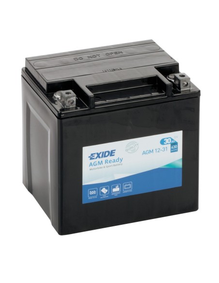 BATTERIA 30Ah 430A EXIDE MOTO AGM READY