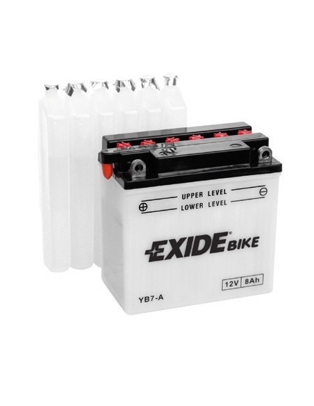 BATTERIA 8Ah 85A EXIDE MOTO CONVENTIONAL CARICA