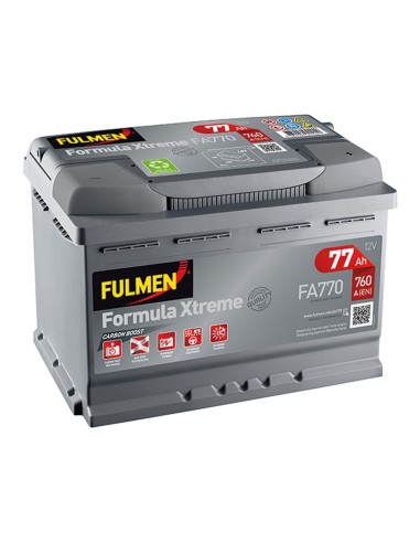 BATTERIA 77Ah 760A FULMEN FORMULA EXTREME