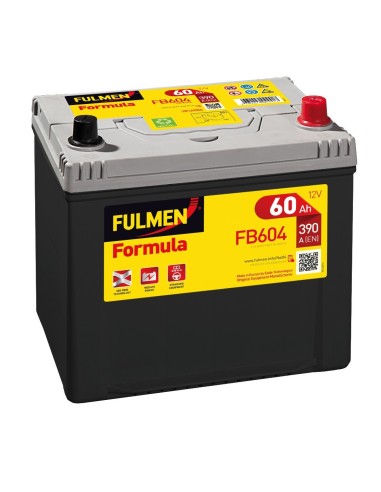 BATTERIA 60Ah 390A FULMEN FORMULA (KOREAN)