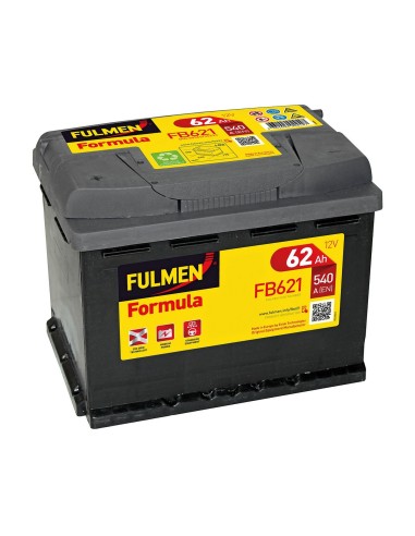BATTERIA 62Ah 540A FULMEN FORMULA (POLO SINISTRO