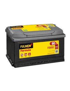 BATTERIA 80Ah 640A FULMEN FORMULA