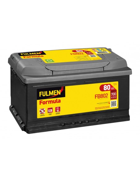 BATTERIA 80Ah 700A FULMEN FORMULA