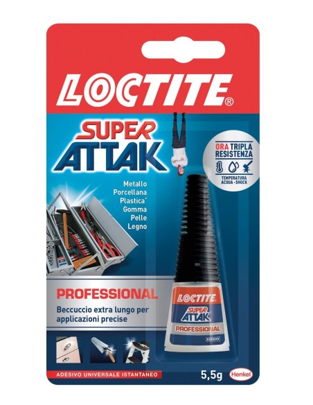 LOCTITE SUPER ATTAK 5,5GRAMMI PROFESSIONAL