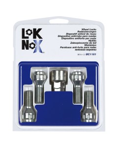 -BULLONI ANTIFURTO --LOK-NOX-- M14X1,5, 60, 30,0M