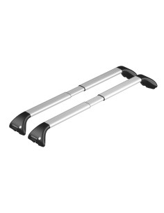 COPPIA BARRE PORTATUTTO ALLUMINIO SNAP 100-136CM TELESCOPICA N15017 LAMPA