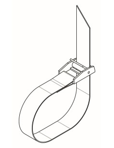 SET 2 CINGHIE FERMA RUOTA CON FIBBIA (43GR0016)