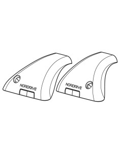 SET 2 COVER BARRE SNAP FIT CON GOMMINO (70PL006,70PL007) N99981 LAMPA