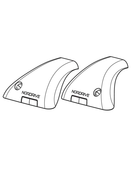 SET 2 COVER BARRE SNAP FIT CON GOMMINO (70PL006,70PL007) N99981 LAMPA