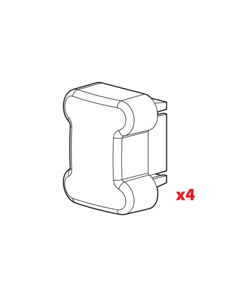 SET 4 TAPPI BARRE PORTATUTTO KARGO (75PL001B) N99996 LAMPA