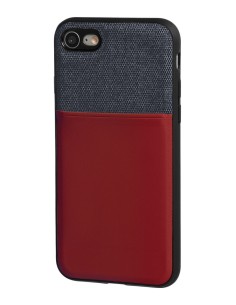 COVER DUO PER IPHONE 7/8 BLU + BORDEAUX