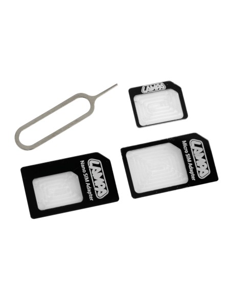 ADATTATORI PER SCHEDA SIM (NANO, MICRO, STANDARD)