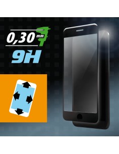 VETRO TEMPERATO PHANTOM PER IPHONE 6/6S - NERO