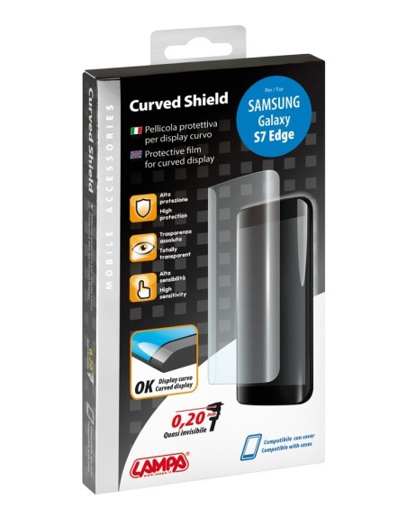 PELLICOLA PROTETTIVA CURVA SAMSUNG GALAXY S7 EDGE