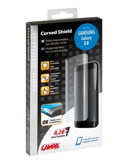 PELLICOLA PROTETTIVA CURVA SAMSUNG GALAXY S8