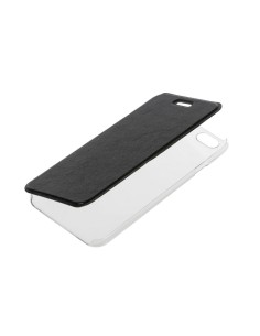 COVER CLEAR BACK IPHONE 6/6S NERO