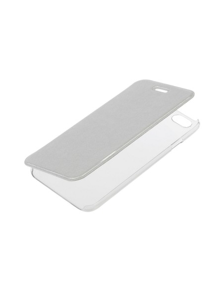 COVER CLEAR BACK IPHONE 6/6S ARGENTO