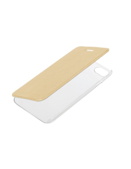 COVER CLEAR BACK IPHONE 7 ORO