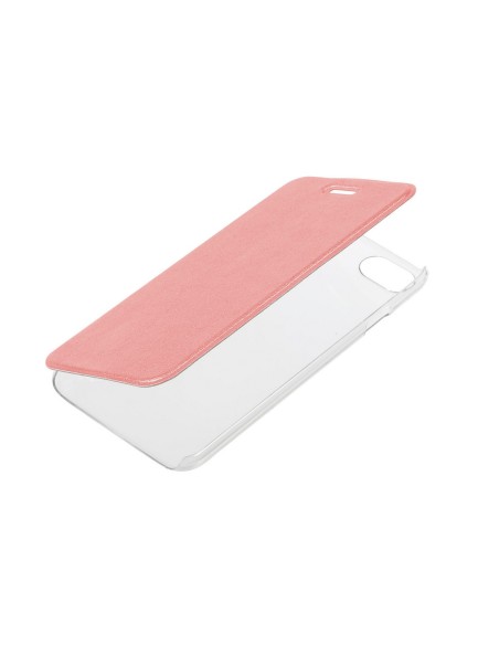 COVER CLEAR BACK IPHONE 7 ORO ROSA