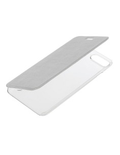 COVER CLEAR BACK IPHONE 7 PLUS ARGENTO
