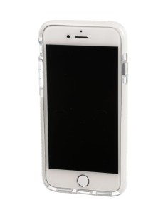 COVER ALPHA-GUARD IPHONE 7 TRASPARENTE + BIANCO