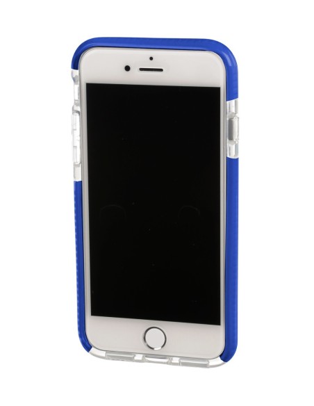 COVER ALPHA-GUARD IPHONE 7 TRASPARENTE + BLU