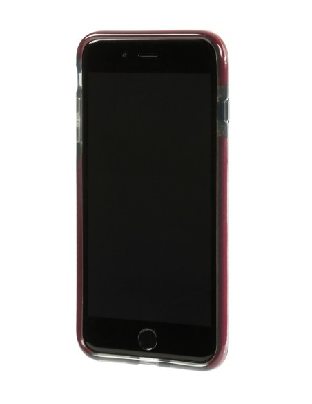 COVER ALPHA-GUARD IPHONE 7 PLUS - NERO + ROSSO