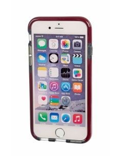 COVER ALPHA-GUARD IPHONE 6/ 6S - NERO + ROSSO