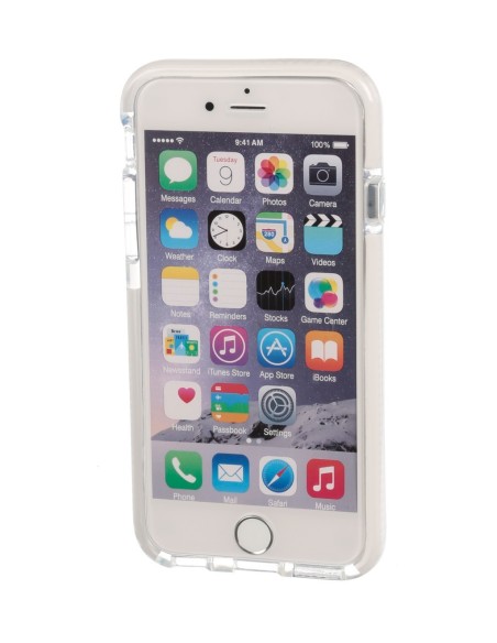COVER ALPHA-GUARD IPHONE 6/ 6S - TRASPARENTE + BIA