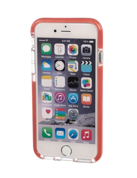 COVER ALPHA-GUARD IPHONE 6/ 6S - TRASPARENTE + ROS