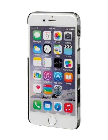 COVER IPHONE 6/6S - GRIGIO CAMOUFLAGE