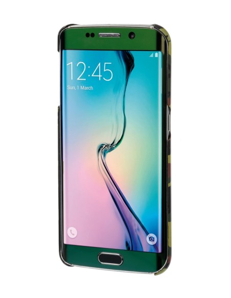COVER SAMSUNG GALAXY S6 EDGE VERDE CAMOUFLAGE