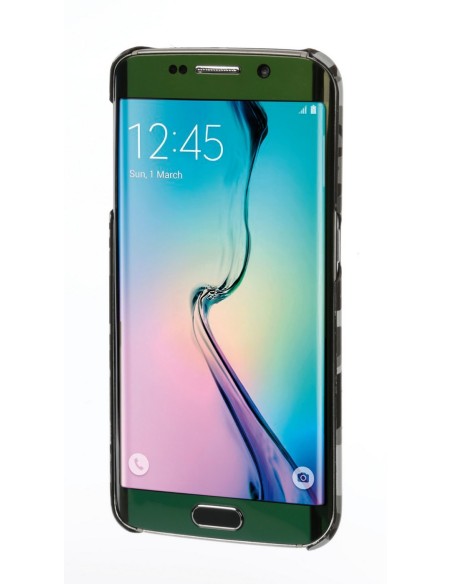 COVER SAMSUNG GALAXY S6 EDGE GRIGIO CAMOUFLAGE