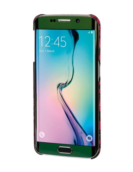 COVER SAMSUNG GALAXY S6 EDGE ROSA CAMOUFLAGE
