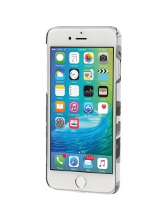 COVER STYLISH IPHONE 7 GRIGIO CAMOUFLAGE