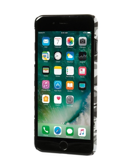 COVER STYLISH IPHONE 7 PLUS GRIGIO CAMOUFLAGE