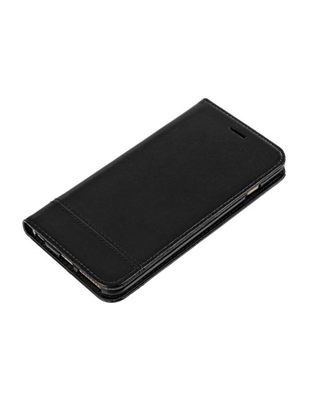 COVER A LIBRO PER IPHONE 6+/6S+ SIMILPELLE - NERO