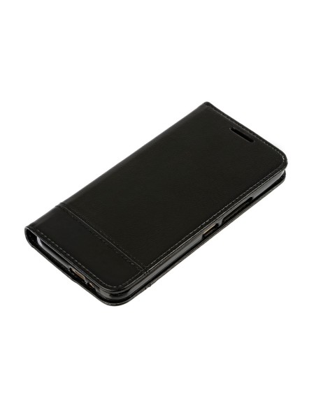 COVER A LIBRO PER HTC ONE M9 SIMILPELLE - NERO