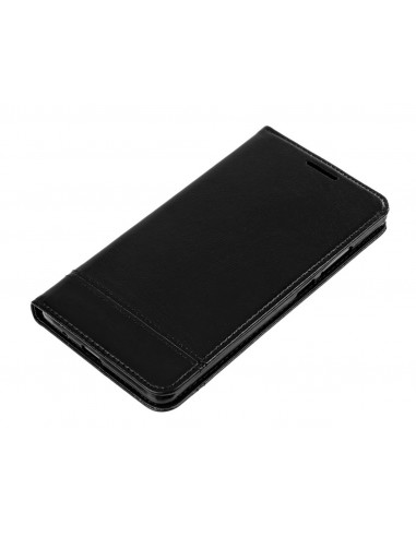 COVER A LIBRO PER HUAWEI MATE 7 SIMILPELLE - NERO