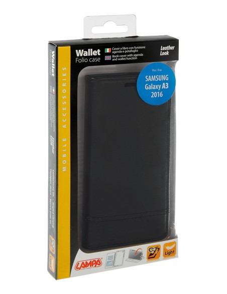 COVER A LIBRO PER SAMSUNG GALAXY A3 2016 SIMILPELL