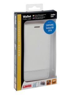 COVER A LIBRO PER SAMSUNG GALAXY A3 2016 SIMILPELL