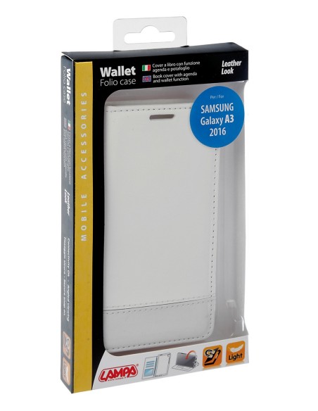 COVER A LIBRO PER SAMSUNG GALAXY A3 2016 SIMILPELL