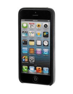 COVER PER IPHONE 5/5S/SE IN SIMILPELLE - NERO