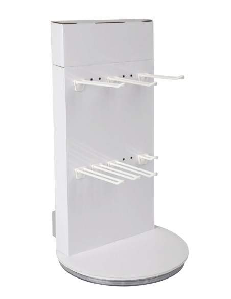 ESPOSITORE DA BANCO ROTANTE BIFACCIALE