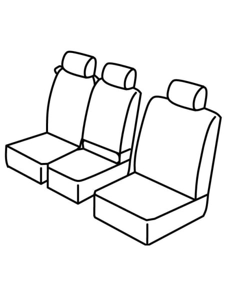 FOD.SUPERIOR NERO/BLU SU ORD. FORD TRANSIT CONNECT