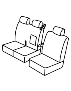 FOD.SUPERIOR NERO/BLU SU ORD. PEUGEOT EXPERT 16 in poi