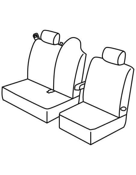 FOD.SUPERIOR NERO/BLU SU ORD. RENAULT MASTER 10 in poi