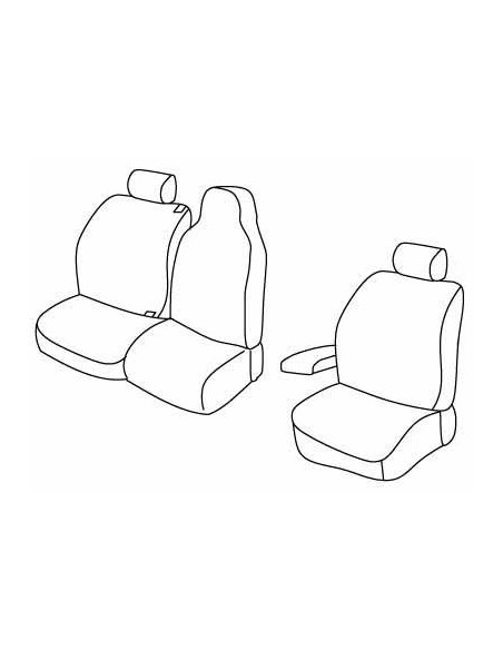 FOD.SUPERIOR GRIG/NER SU ORD. RENAULT TRAFIC 14 in poi